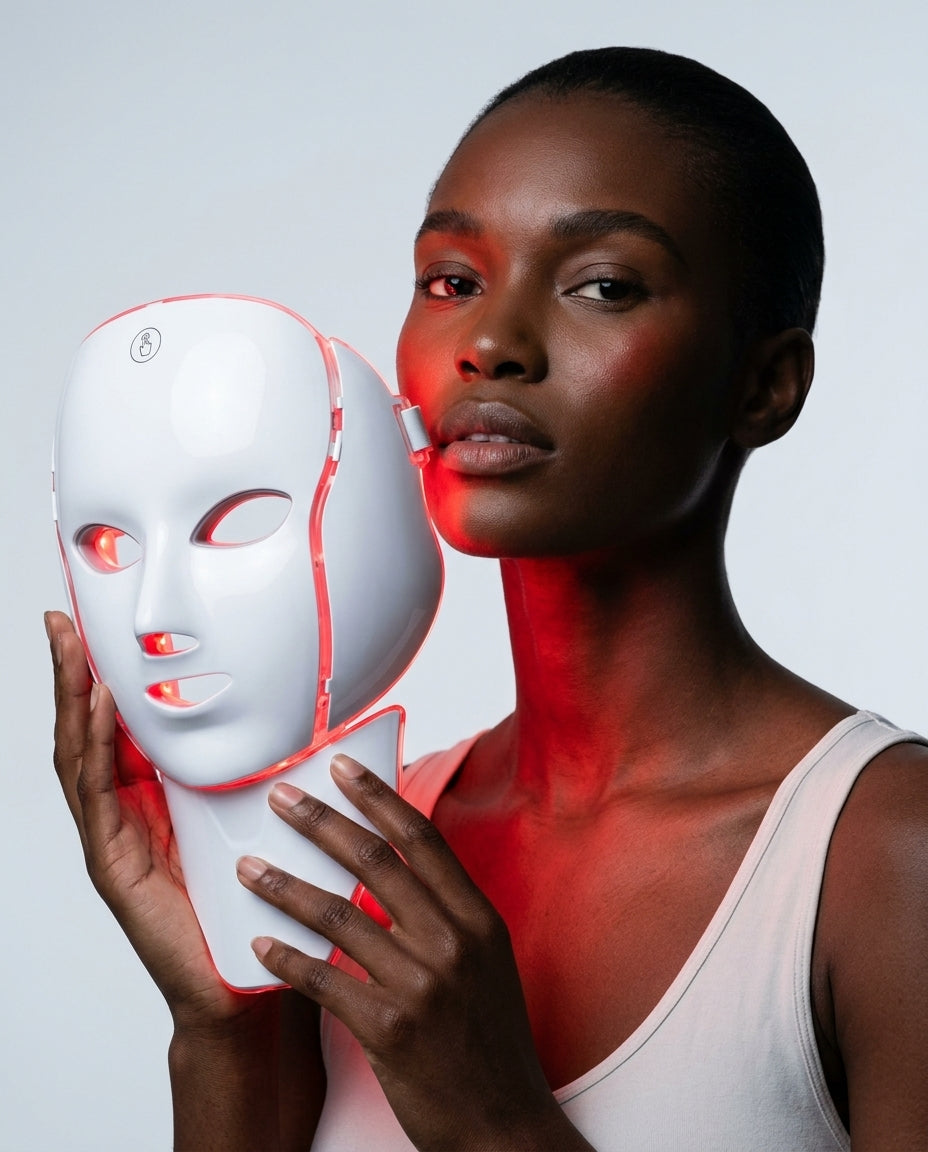 led face and neck mask